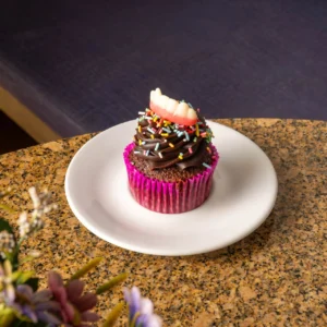 Cupcake de chocolate